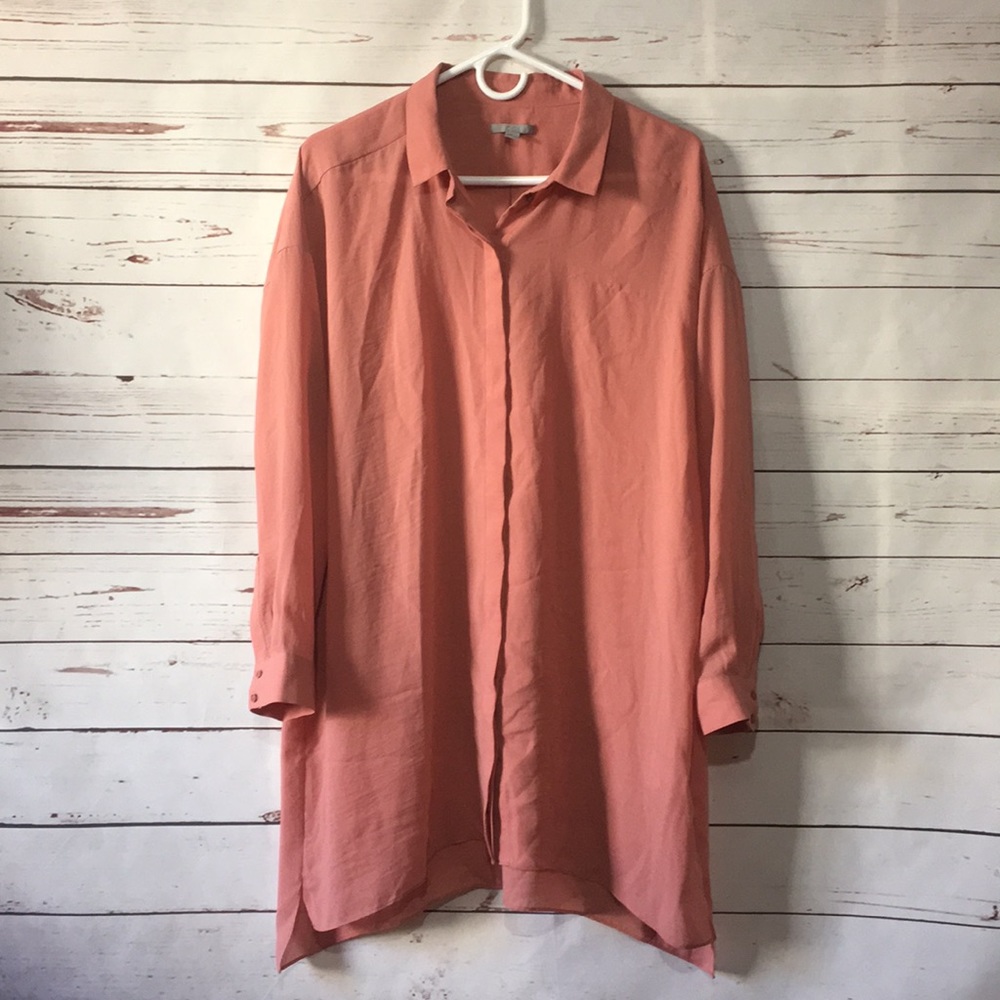 COS long sleeve shirt dress